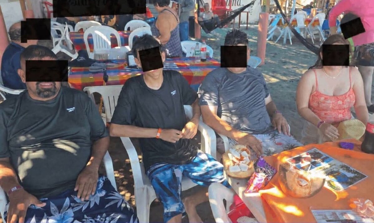 Rescatan a familia de Piedras Negras en playas de Mazatlán; Policía Acuática difunde el operativo