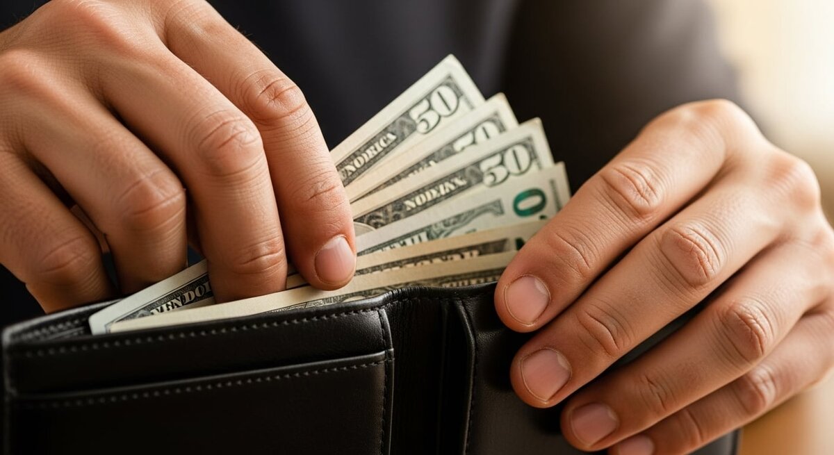 Por qué algunas personas ordenan siempre los billetes de menor a mayor