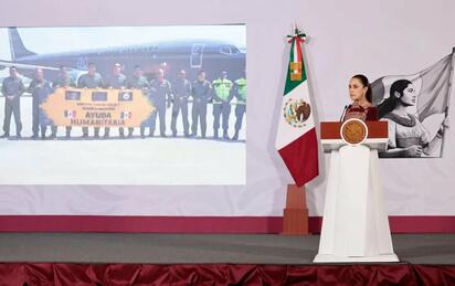 La presidenta Claudia Sheinbaum sostendrá una llamada con Delcy Rodríguez para valorar ampliar el apoyo humanitario de México tras los terremotos en Venezuela.