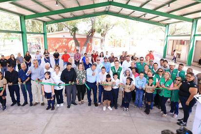 Invierten 2.8 millones en primaria Carlos A. Rovirosa de Nueva Rosita.