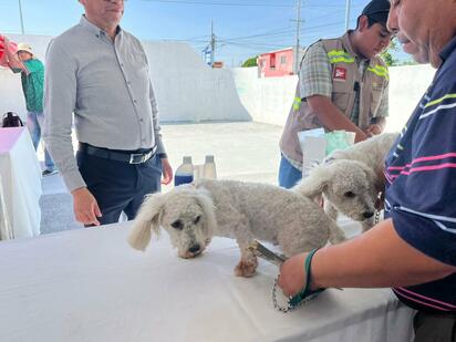 Alta participación ciudadana en Brigada Integral de Salud Animal en Frontera