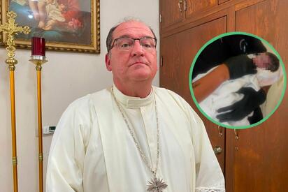 Bebé abandonado en Castaños: "La mano de Dios está con él"