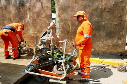 “Ruta del Descacharre” retira 165 toneladas de residuos en la colonia Las Dalias