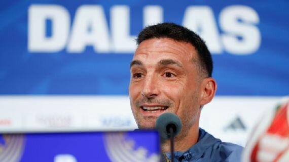 Scaloni confirma que Messi no será titular ante Jordania