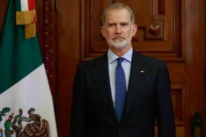 El rey Felipe VI destacó la relación entre México y España y aseguró que ambos países tienen un futuro próspero tras reunirse con Claudia Sheinbaum.