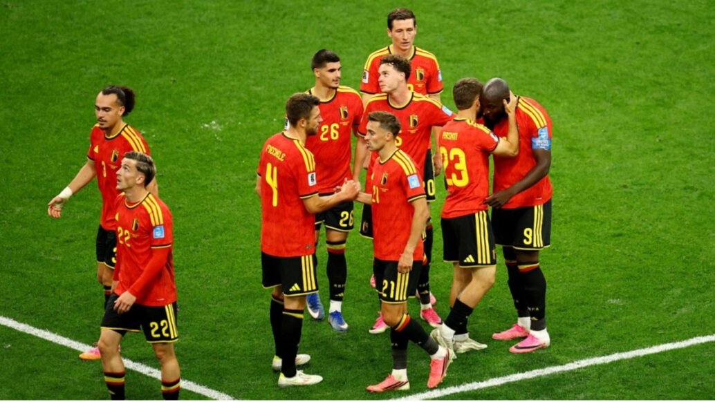 Bélgica golea a Nueva Zelanda y toma el liderato del Grupo G