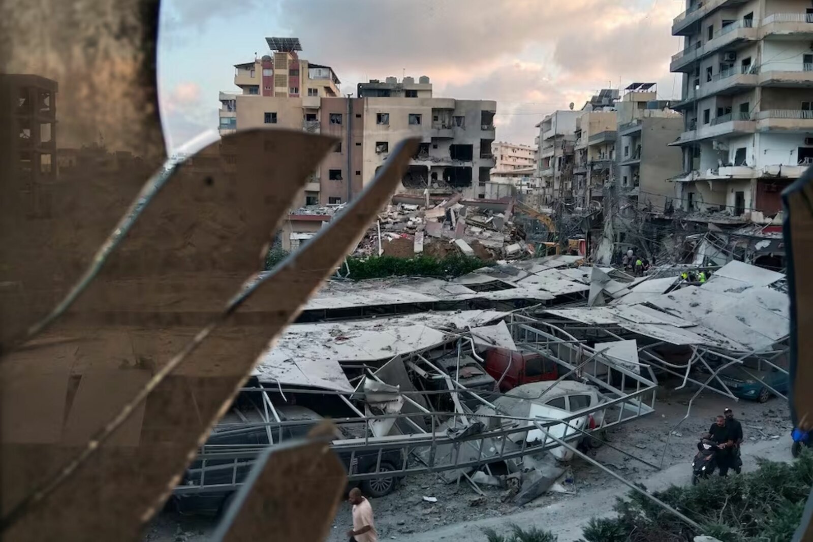 Israel bombardea el sur del Líbano tras firmar acuerdo de seguridad