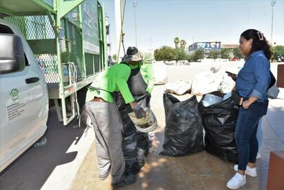 Medio Ambiente recolecta 459.5 Kg. en la “Campaña de intercambio de residuos”