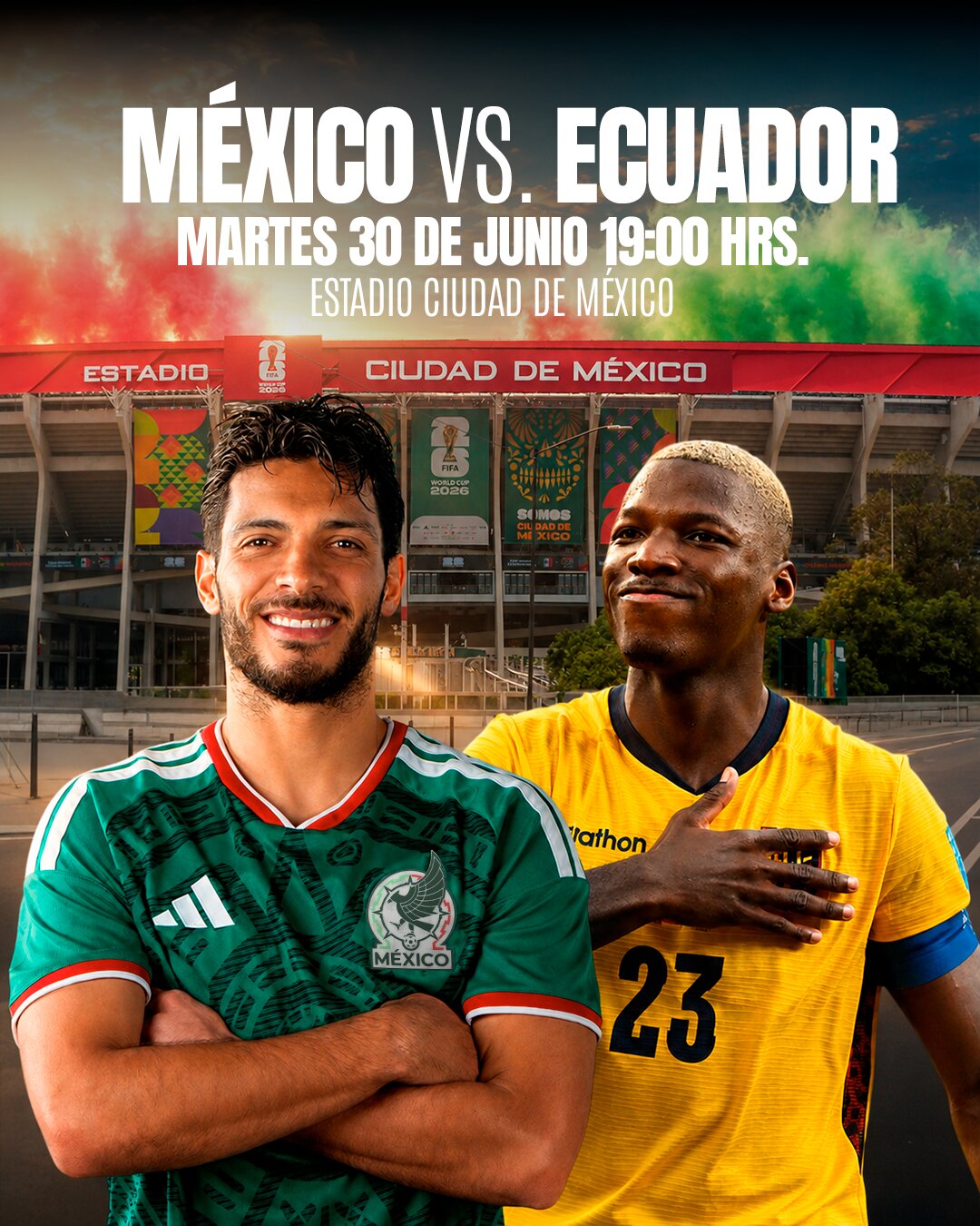 México y Ecuador definen su pase en los 16avos del Mundial