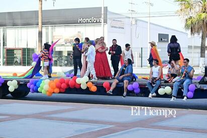 Monclova se pinta de orgullo durante la 9ª Marcha Pride 2026