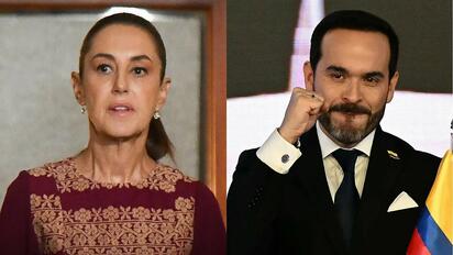 El presidente electo de Colombia, Abelardo De la Espriella, anunció medidas contra el narcotráfico y Claudia Sheinbaum respondió con llamado a la cooperación