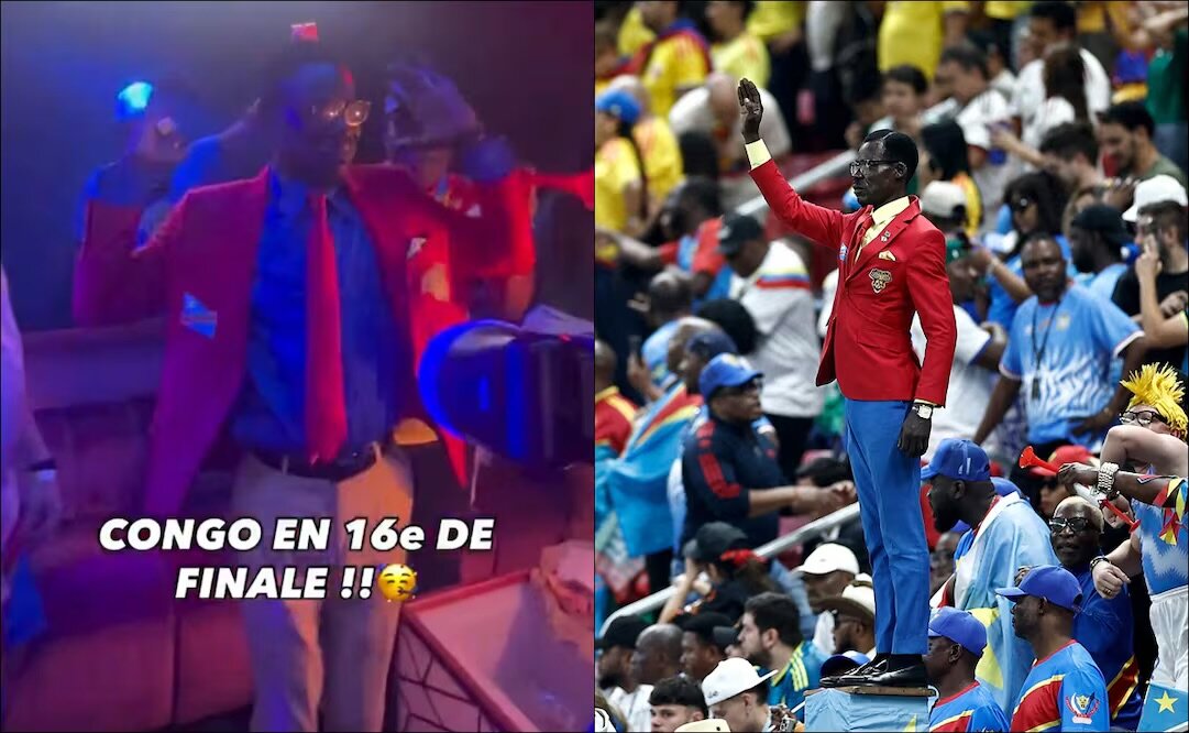 Lumumba festeja clasificación del Congo a dieciseisavos de final