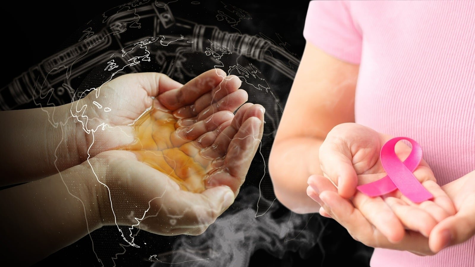Compuestos de combustibles fósiles causan más casos de cáncer de mama y pulmón