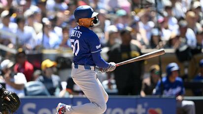 Dodgers aseguran serie ante Padres con Betts como figura