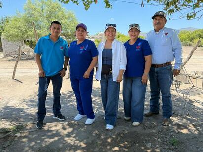 DIF Cuatro Ciénegas acerca apoyos alimentarios a familias del Ejido El Venado
