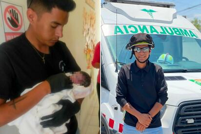 Paramédico fingió rescatar al bebé que él mismo abandonó; era el padre del recién nacido