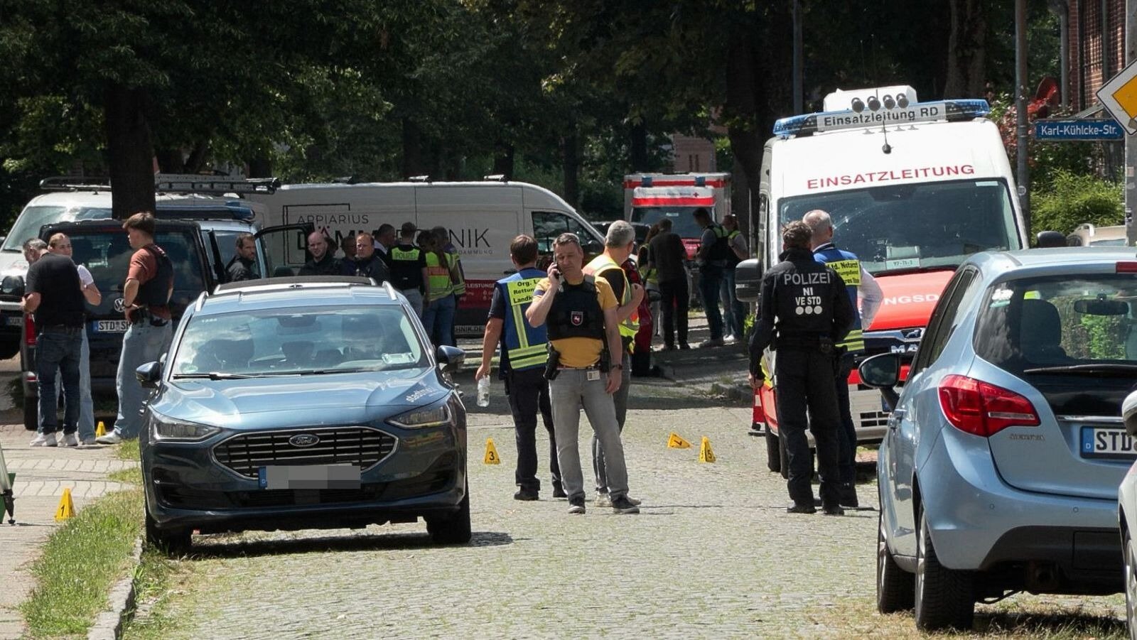 Tiroteo deja 5 muertos en el norte de Alemania; policía detiene a dos personas