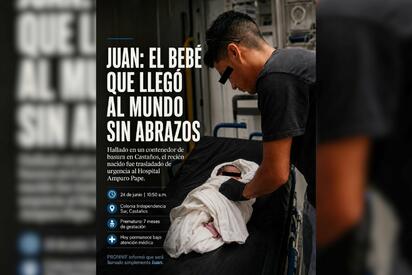 Juan: El bebé que llegó al mundo sin abrazos