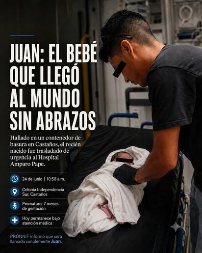 Juan: El bebé que llegó al mundo sin abrazos