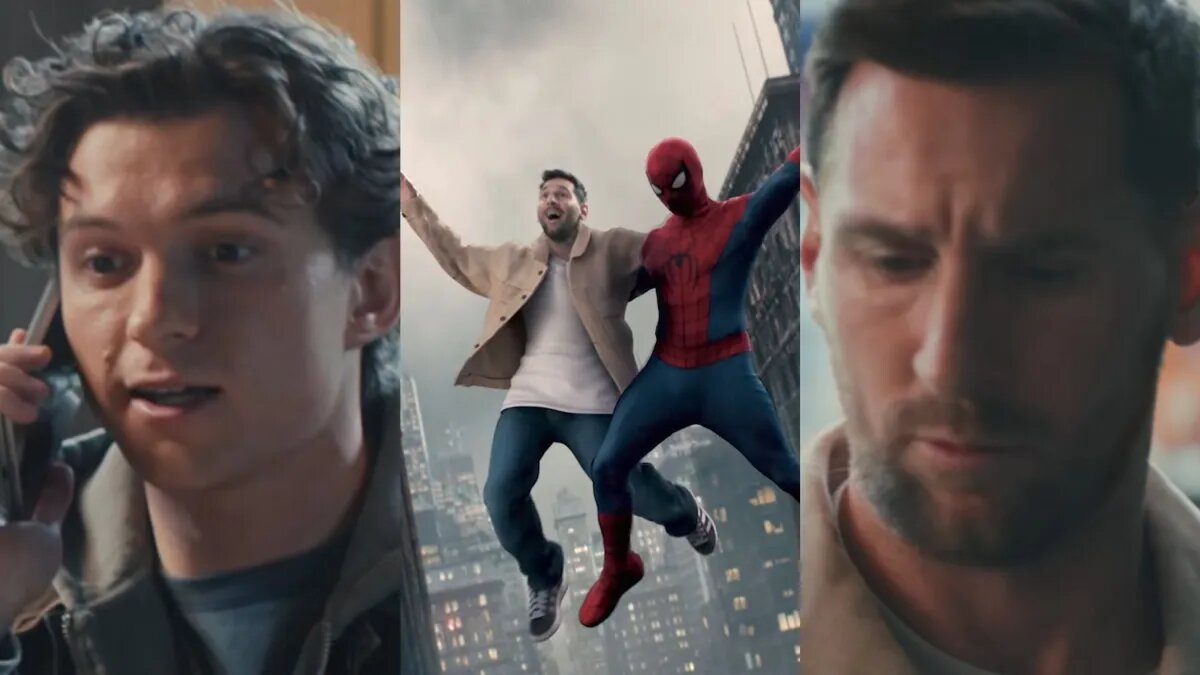 Lionel Messi aparece junto a Tom Holland en promoción de Spider-Man