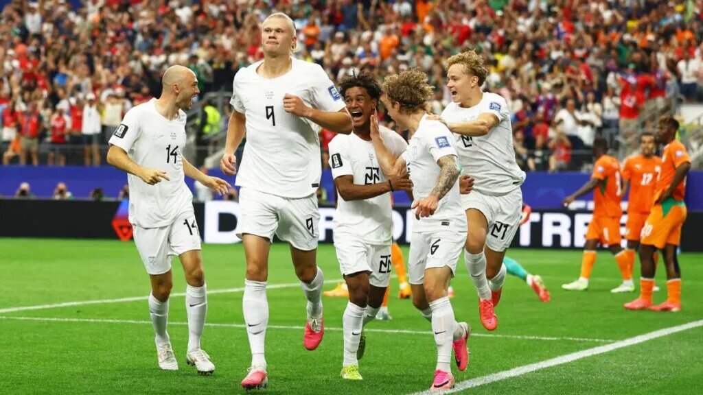Noruega vence a Costa de Marfil y enfrentará a Brasil en octavos