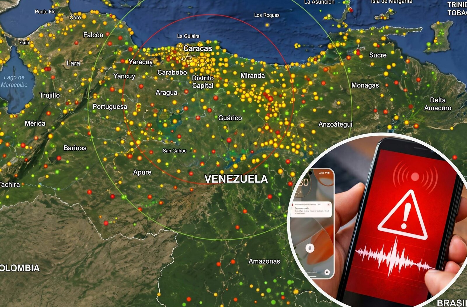 Alerta de terremotos de Google dio segundos clave en sismo de Venezuela
