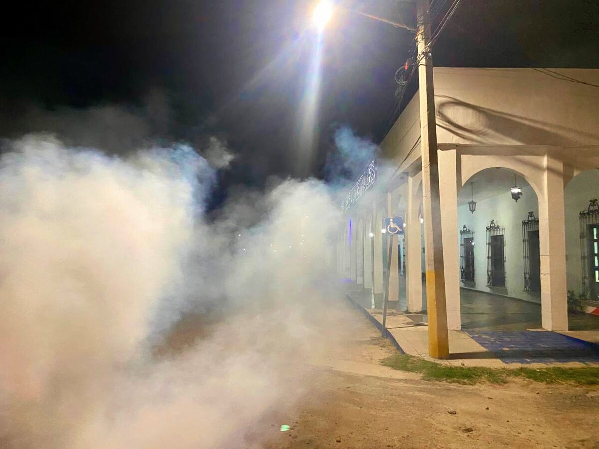 Frontera combate el dengue y otros vectores con nebulizaciones nocturnas