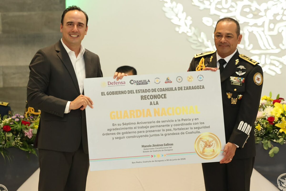 Manolo: En Coahuila celebramos el aniversario de la Guardia Nacional
