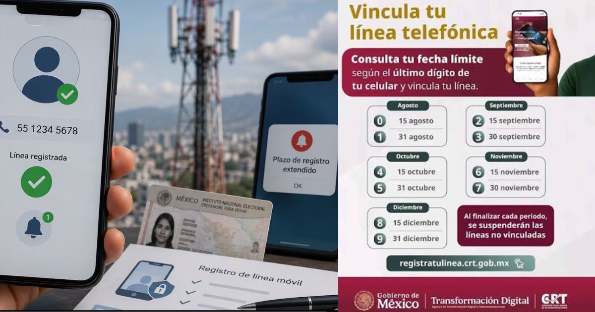 ¿Tu celular termina en 4 o 5? Ya hay fecha límite para evitar la suspensión