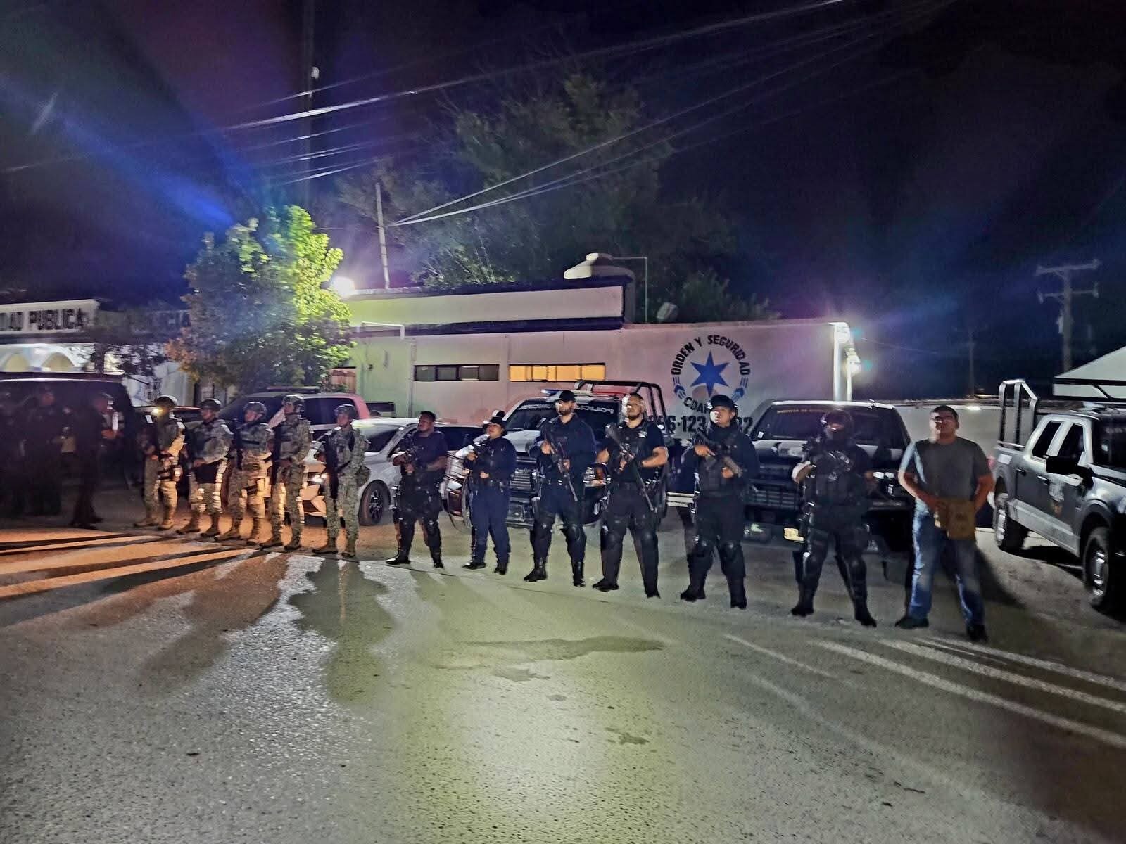 Cateo en Castaños deja aseguramiento de armas, cartuchos y presunta droga