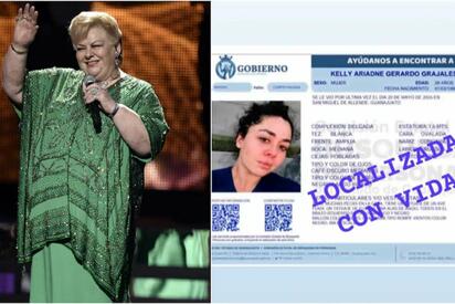 Nieta de Paquita la del Barrio es encontrada tras 40 días desaparecida