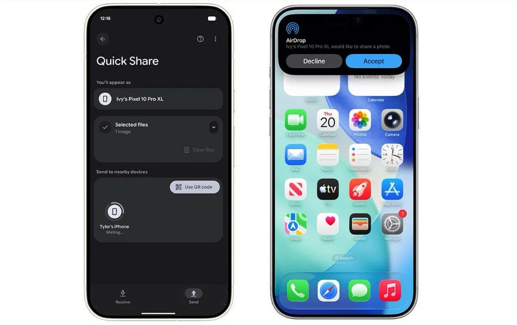 Cómo activar la función de Quick Share para conectar Android con Apple