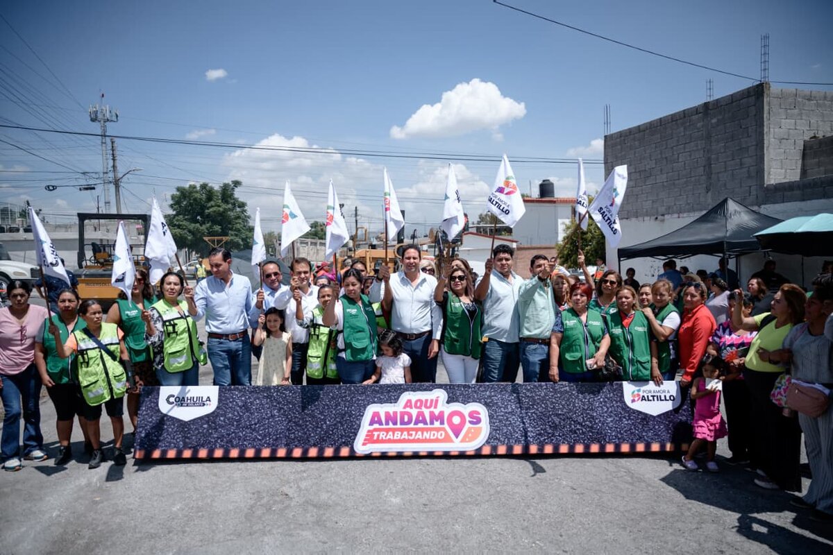 Inicia repavimentación en la Colonia Centenario de Saltillo