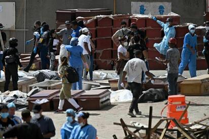 TERREMOTOS La OMS alertó que el número de fallecidos por los terremotos en Venezuela podría aumentar mientras avanzan las labores de recuperación y continúan