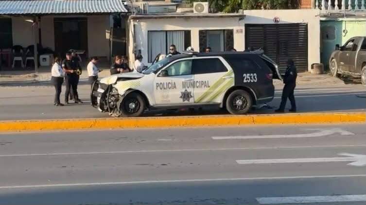 Continúa sin reparación del daño afectado por accidente con patrulla municipal en Piedras Negras