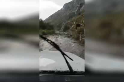 Protección Civil cierra acceso entre Mina Aguachile y El Melón