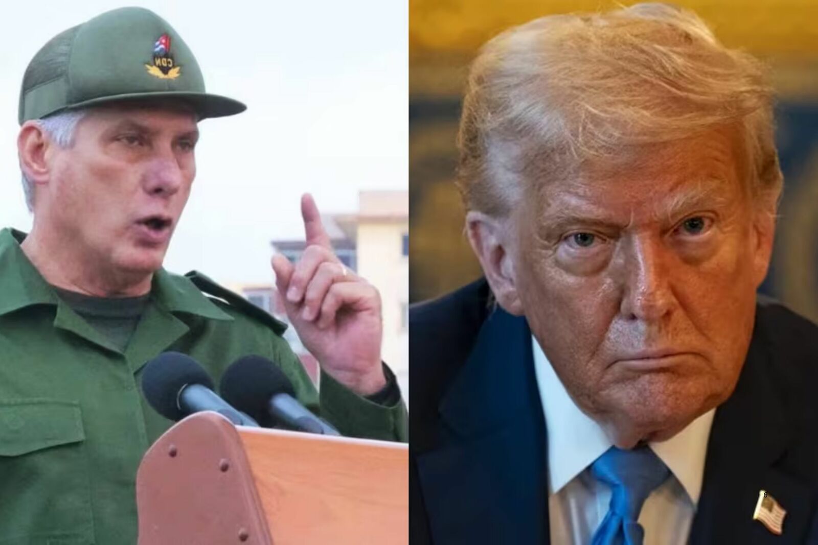 Díaz-Canel responde a Trump y afirma que Cuba no teme una guerra con EU