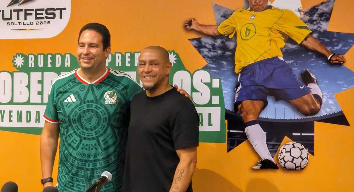 Roberto Carlos elogia la seguridad de Saltillo
