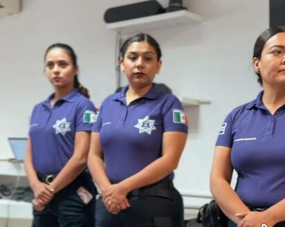 Policía Violeta fortalece la prevención de la violencia con capacitación en empresa de Monclova