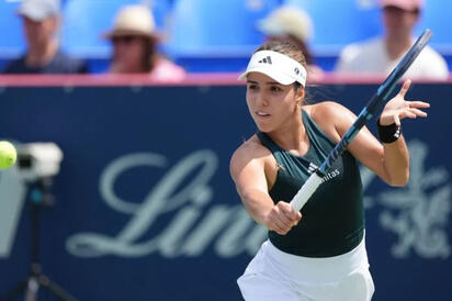 Camila Osorio cae en segunda ronda de Wimbledon ante Linda Noskova