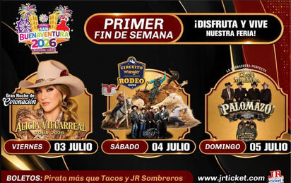 La Feria San Buenaventura 2026 ya inició venta de boletos para conciertos, rodeos y espectáculos, con opciones en línea y puntos físicos autorizados.