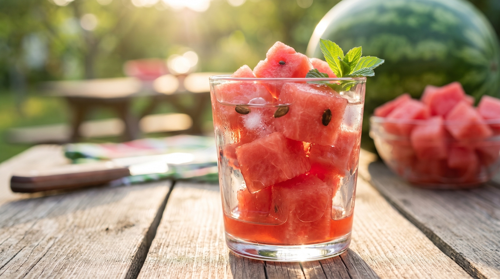 La sandía se ha convertido en una de las frutas más populares durante el verano gracias a su alto contenido de agua, su bajo aporte calórico