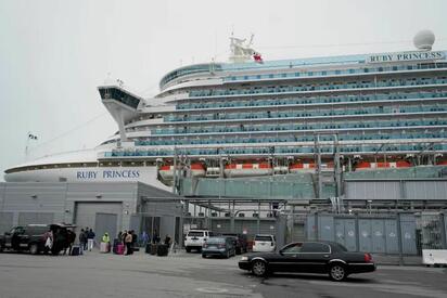 Un brote de norovirus afectó a 125 personas a bordo del Ruby Princess durante un crucero entre Alaska y Canadá, informaron autoridades sanitarias.  Un total