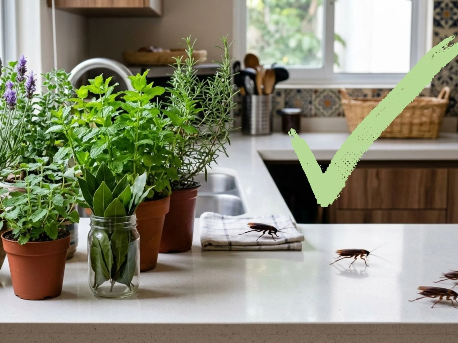 Adiós a los químicos: La planta que saca a las cucarachas de tu cocina