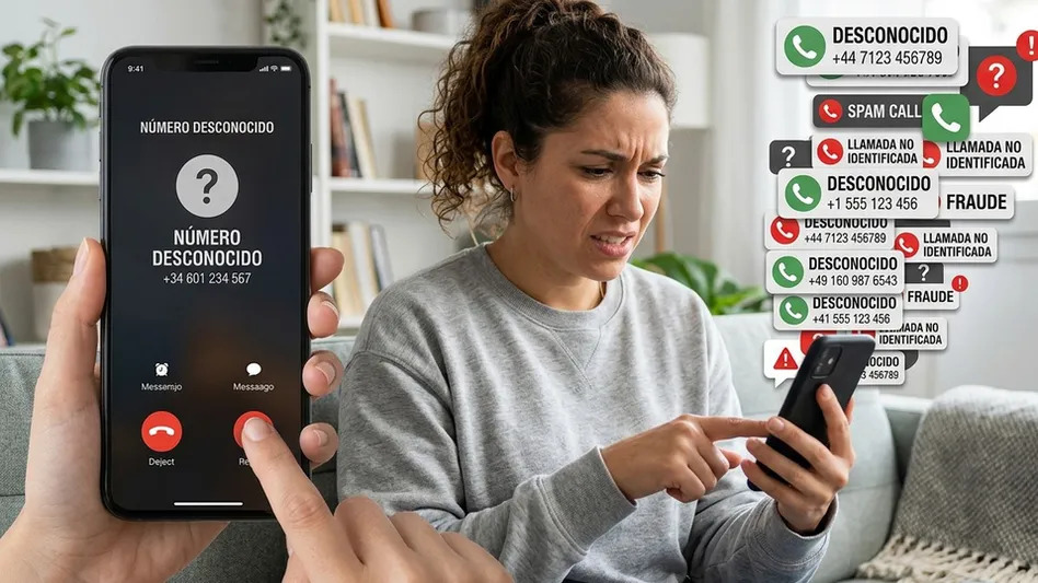 ¿Por qué colgar llamadas de números desconocidos atrae más spam?
