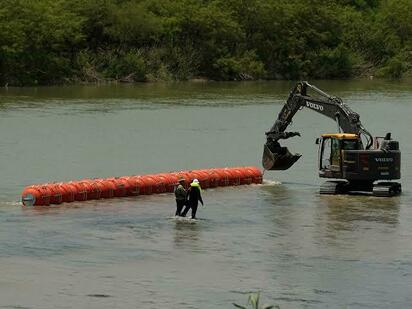 Habitantes de Piedras Negras mantienen su preocupación ante la posible instalación de boyas en el Río Bravo, debido a la falta de información oficial sobre