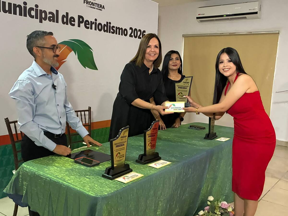 Daniela Cordova obtiene el Premio Municipal de Periodismo Frontera 2026 por rescatar la historia de los túneles perdidos