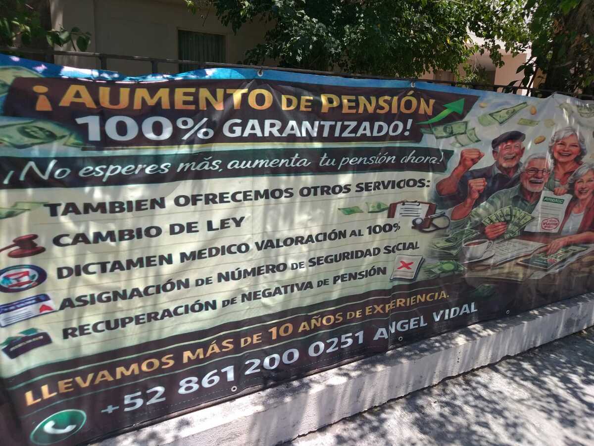 Adultos mayores denuncian presunto fraude en pensiones Modalidad 40