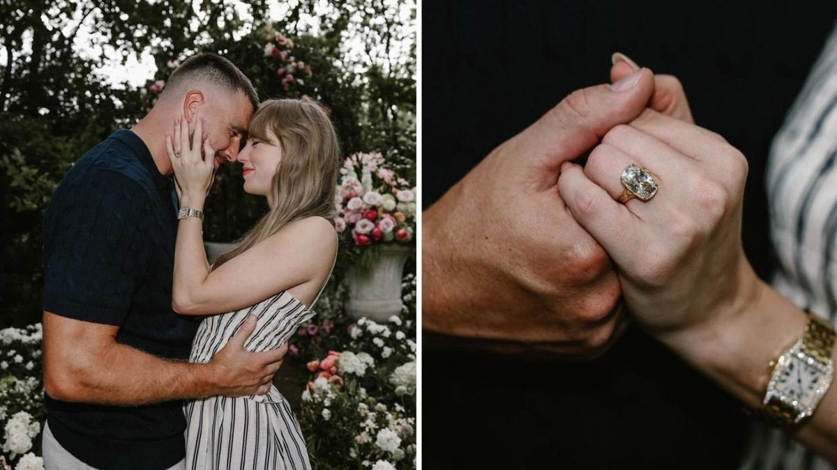 Taylor Swift y Travis Kelce confirman su boda con inesperado mensaje en Nueva York