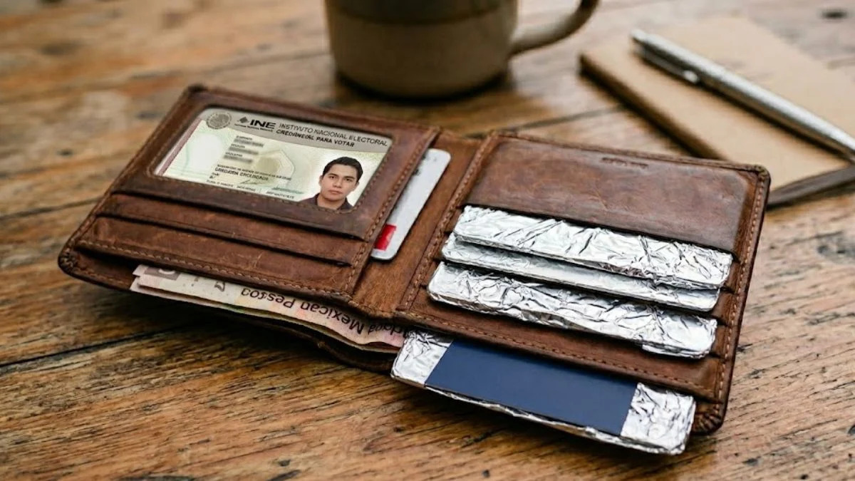 Especialistas analizan la eficacia del papel aluminio contra robo RFID
